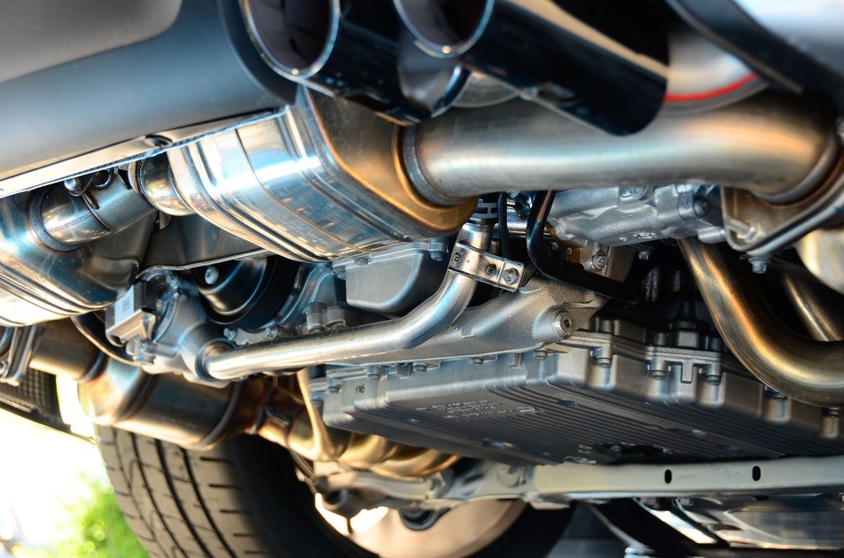 properly maintained car exhaust system