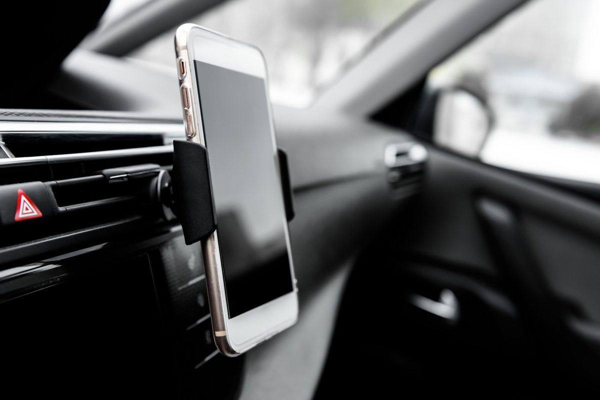 phone holder accessory for vehicle